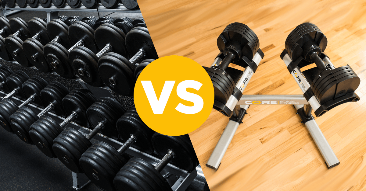 Are Adjustable Dumbbells Worth It? Core Home Fitness