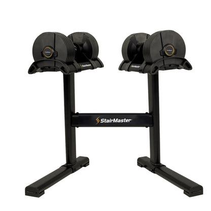 StairMaster Adjustable Dumbbell Stand Core Home Fitness
