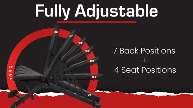 Foldable Adjustable Bench